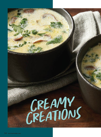 Taste of Home - Soups: Winter Warmups, 100+ New Spins On Classic Dishes, Easy, Hearty Stews, Award-Winning Chilis, 5-Star Slow Cooker Meals To Keep Your Family Warm & Cozy During The Winter & More!