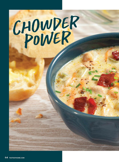 Taste of Home - Soups: Winter Warmups, 100+ New Spins On Classic Dishes, Easy, Hearty Stews, Award-Winning Chilis, 5-Star Slow Cooker Meals To Keep Your Family Warm & Cozy During The Winter & More!