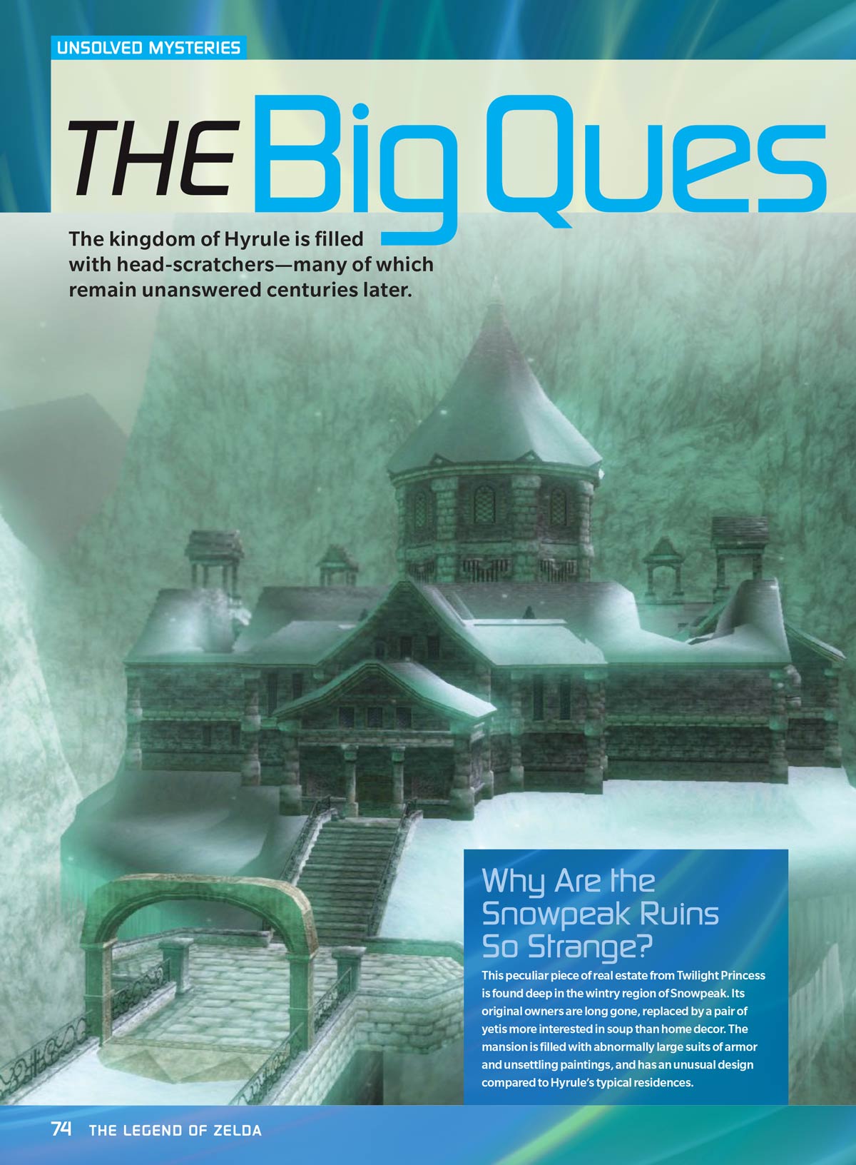 Legend of Zelda - 40th Anniversary Special Issue: The Ultimate Fan Guide, Link vs. Zelda Showdown Battle, 3 Timelines Uncovered, Everything You Need To Know About The New Movie, Rankings, NPCs & More!