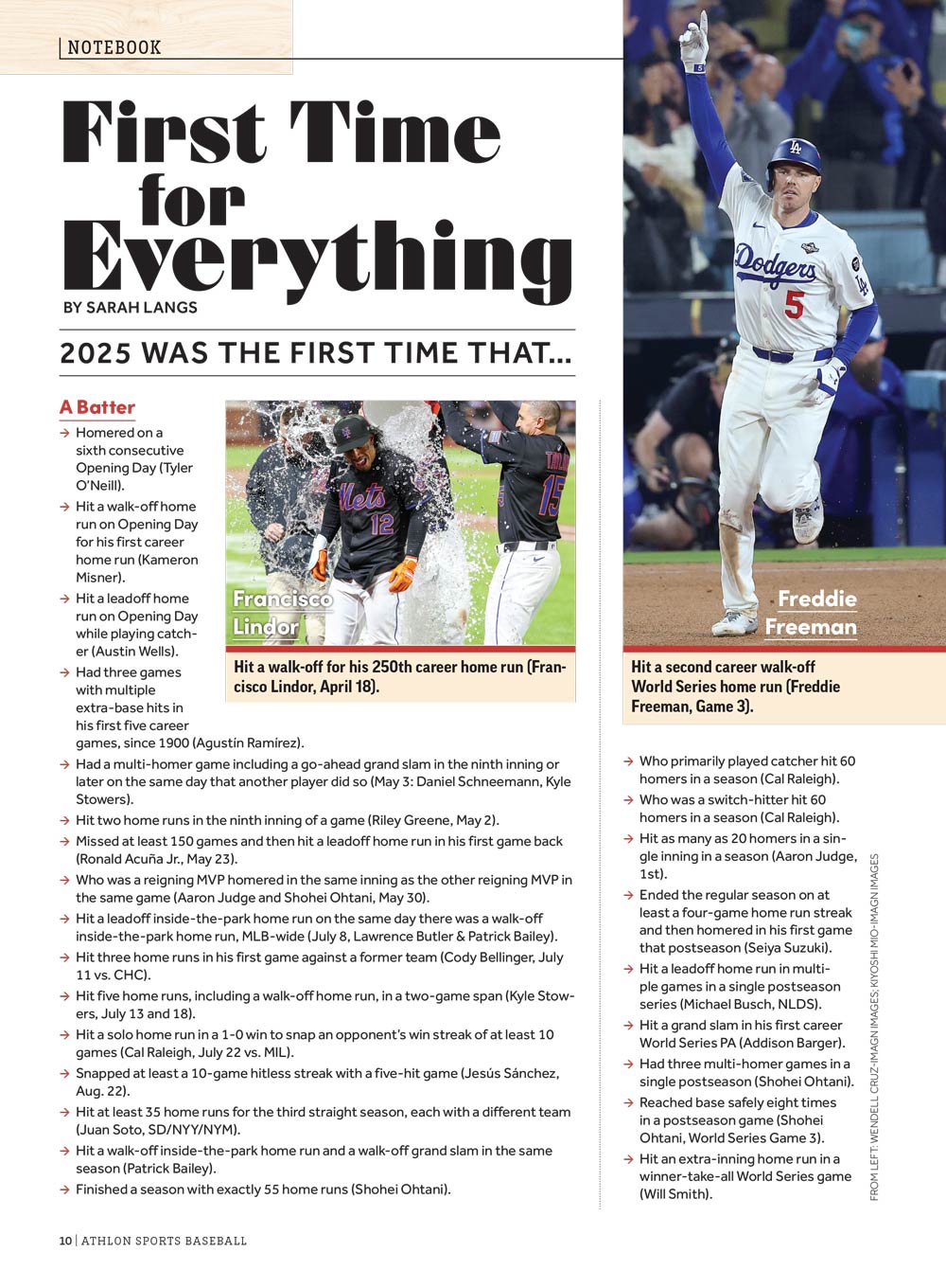 Athlon Sports - 2026 MLB Preview: In-Depth Coverage Of All 30 MLB Teams, Cal Raleigh's Interview, Star Players Shohei Ohtani, Aaron Judge, Ronald Acuña Jr., Paul Skenes, Tarik Skubal & More!