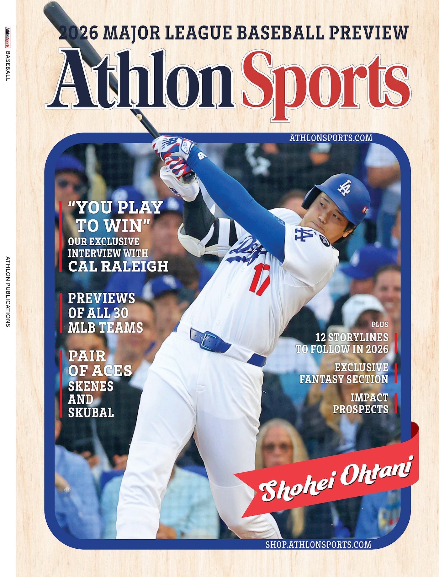 Athlon Sports - 2026 MLB Preview: In-Depth Coverage Of All 30 MLB Teams, Cal Raleigh's Interview, Star Players Shohei Ohtani, Aaron Judge, Ronald Acuña Jr., Paul Skenes, Tarik Skubal & More!