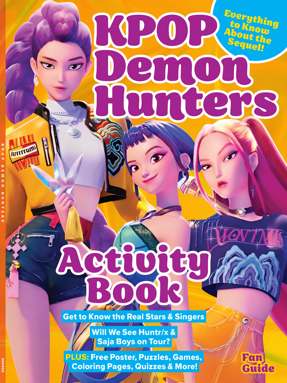 KPop Demon Hunters - Activity Book: Dive Into The World Of Your Favorite Stars & Singers, Exclusive Content & Interactive Fun, Posters, Games, Puzzles, Coloring Pages, Quizzes, Entertainment & More!