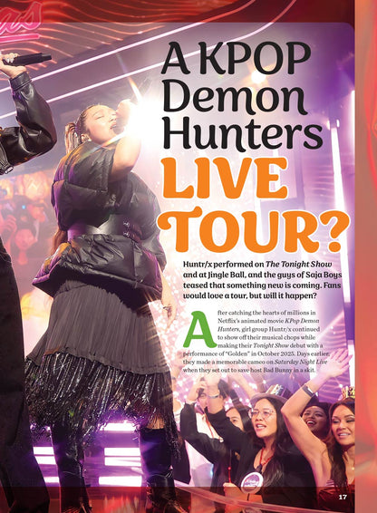 KPop Demon Hunters - Activity Book: Dive Into The World Of Your Favorite Stars & Singers, Exclusive Content & Interactive Fun, Posters, Games, Puzzles, Coloring Pages, Quizzes, Entertainment & More!