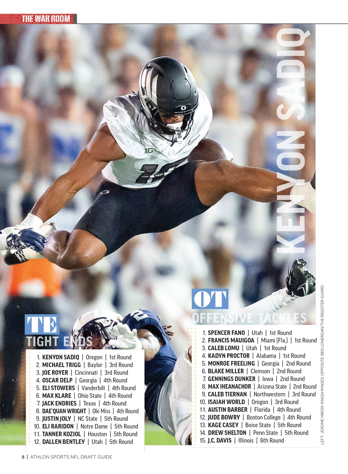 Athlon Sports - 2026 NFL Draft Preview: Top Draft Prospects, Exclusive In-Depth Analysis, Position Rankings, Mocks Drafts, 200+ Player Capsules, Mendoza Magic, Interview With Caleb Downs & More!