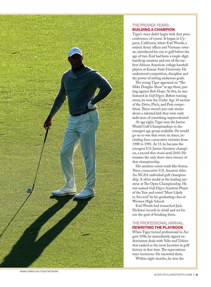 Athlon Sports - 2026 Golf Annual: Scottie Scheffler Chases History, Tiger Woods At 50, Celebrating The Man Who Changed Everything, Q&A With Bryson DeChambeau,  Alan Shipnuck On Rory McIlroy & More!