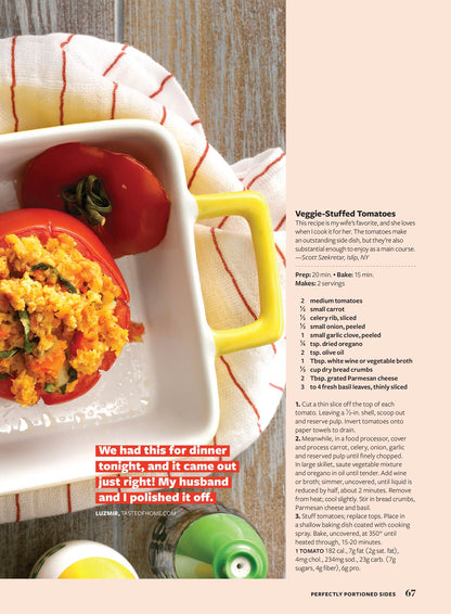 Taste of Home - Cooking For Two: 102 Small-Batch Favorites For Breakfast, Lunch, Dinner & Desserts, Easy Air Fryer Meals, Lazy-Day Lasagna, Chicken Fajitas, Strawberry Shortcake, Cheesecake & More!