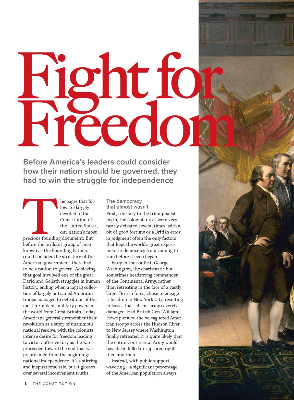 Parade - The Constitution:  A Modern Democracy Is Born, Built To Stand The Test Of Time, Founding Principles, Key Challenges & What They Mean Today, Important Amendments & More!