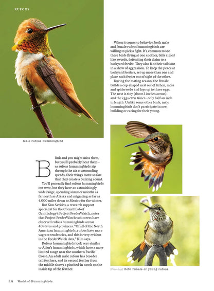 Birds & Blooms - World Of Hummingbirds: Must-See U.S. Species, 50+ Plants They Love, Smart Feeding Tips & More!