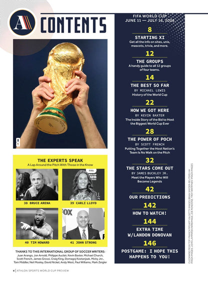 Athlon Sports - World Cup Preview 2026:  A Complete Guide To Match Schedules, Group Breakdowns, Coverage, History, Championship Predictions, Previews Of All 48 Teams & More!