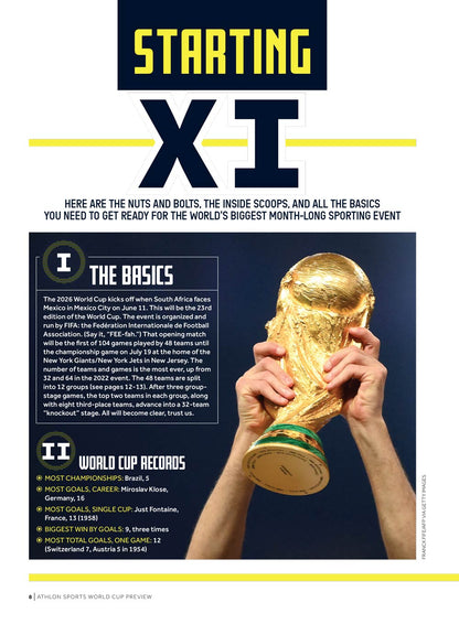 Athlon Sports - World Cup Preview 2026:  A Complete Guide To Match Schedules, Group Breakdowns, Coverage, History, Championship Predictions, Previews Of All 48 Teams & More!