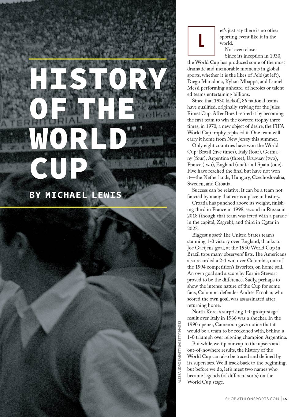 Athlon Sports - World Cup Preview 2026:  A Complete Guide To Match Schedules, Group Breakdowns, Coverage, History, Championship Predictions, Previews Of All 48 Teams & More!