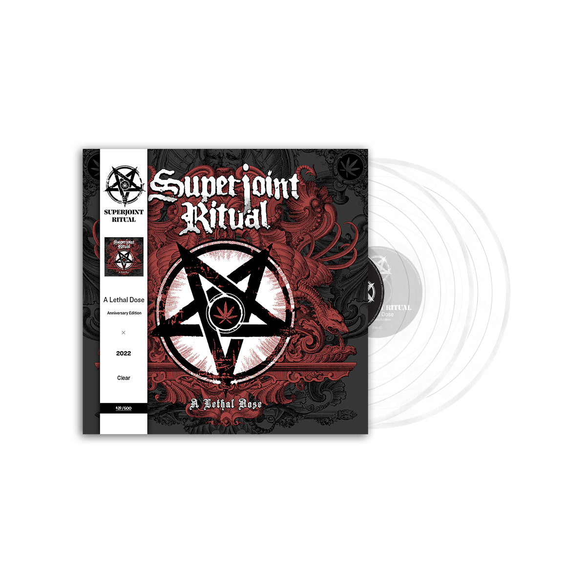Superjoint Ritual 'Use Once And Destroy' & 'A Lethal Dose' Deluxe Album Edition Vinyl Record