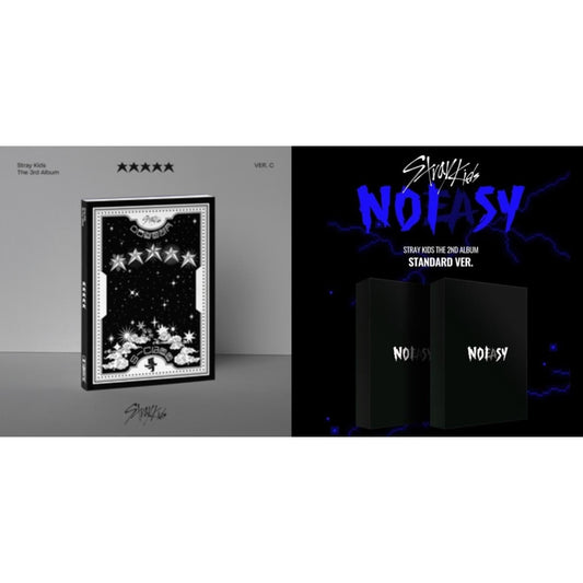Stray Kids - 5-Star (Ver. C) & Noeasy (Normal Edition) - CD Bundle