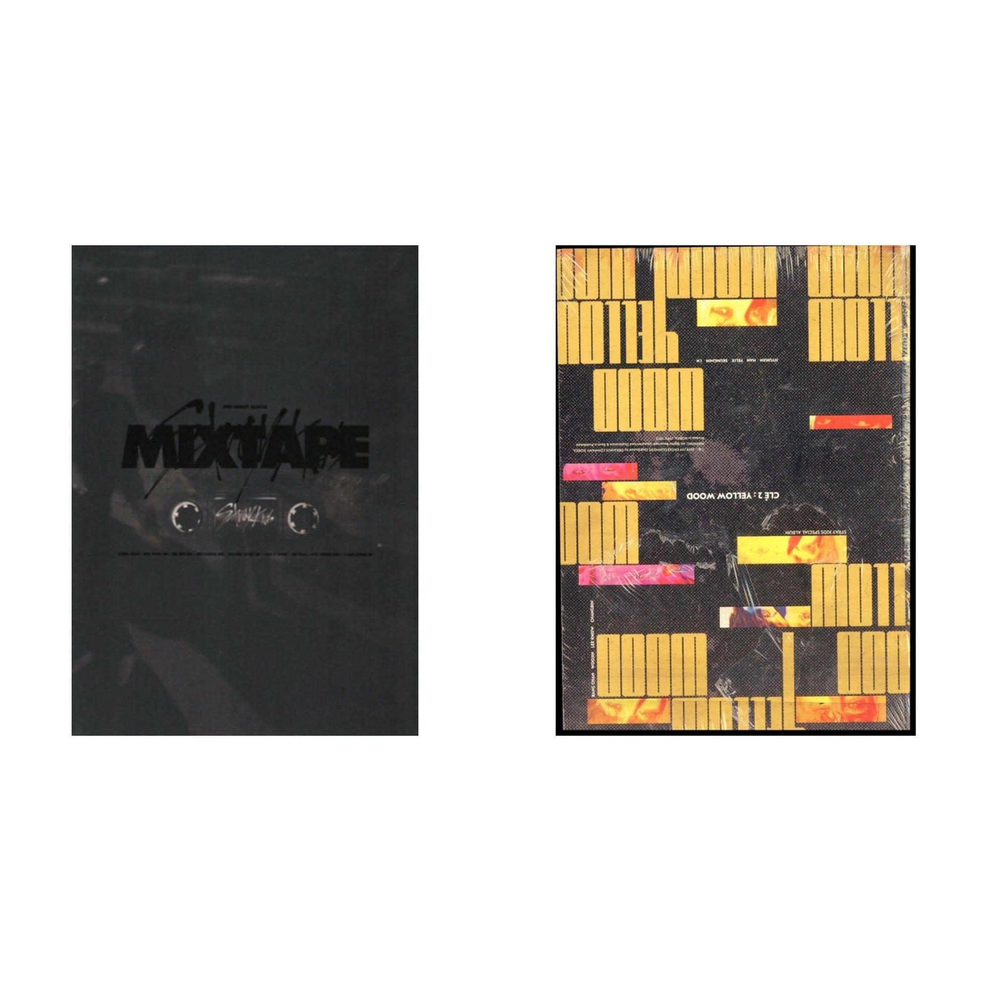 Stray Kids - Mixtape & Cle 2: Yellow Wood (Special Album) - CD Bundle
