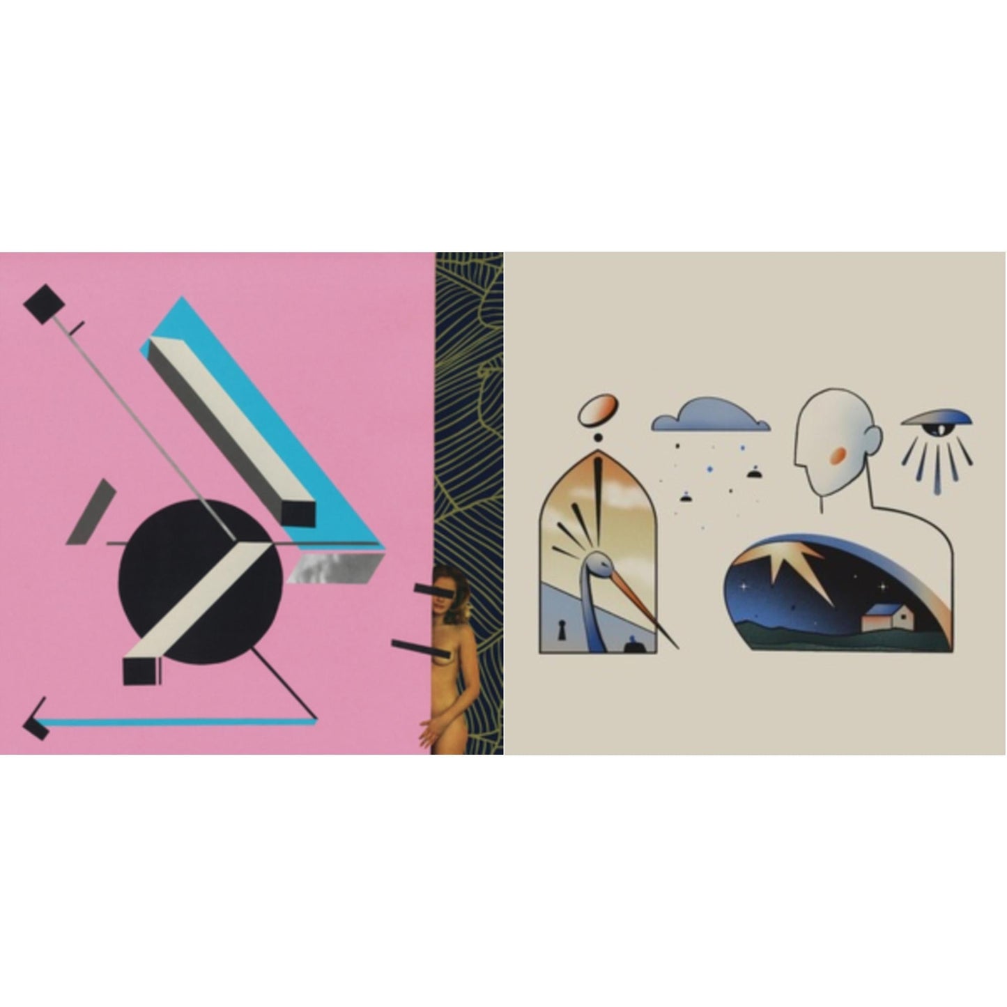 Sweatson Klank - Free Mind & Fine Lines (Limited Clear LP Vinyl/Hand Numbered)