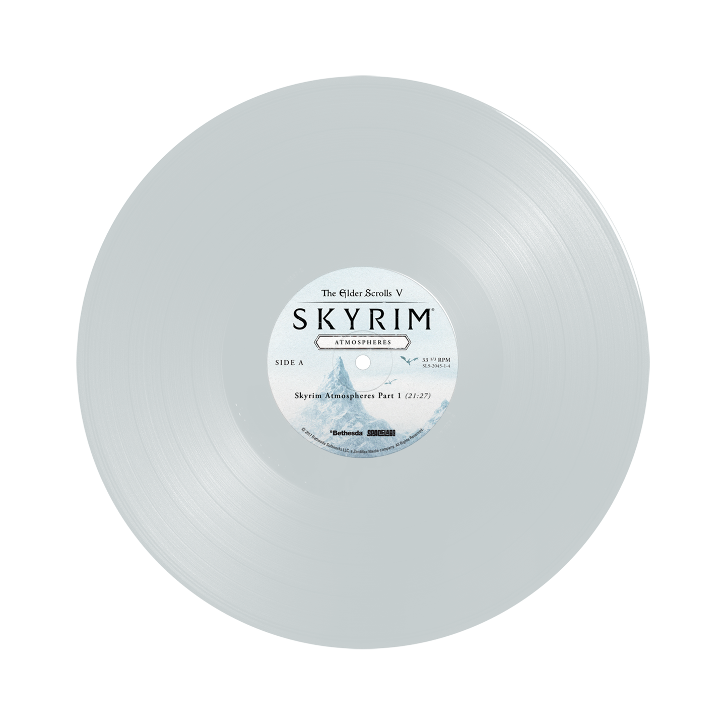THE ELDER SCROLLS V: SKYRIM ATMOSPHERES (Frostfall Mist, Limited Exclusive) Vinyl Record