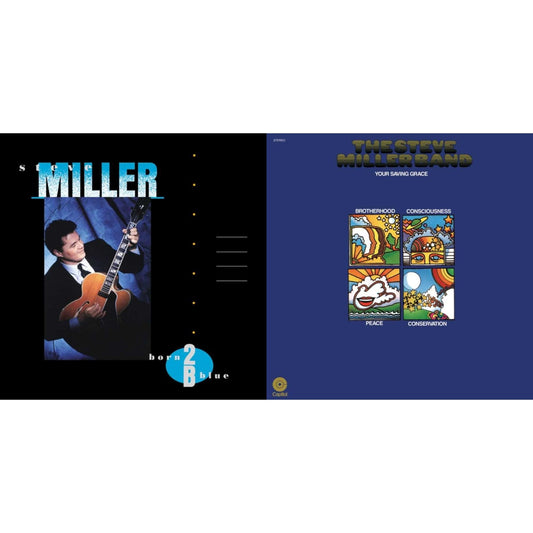 Steve Miller Band - Your Saving Grace (White LP Vinyl) & Born 2 B Blue  (180G)