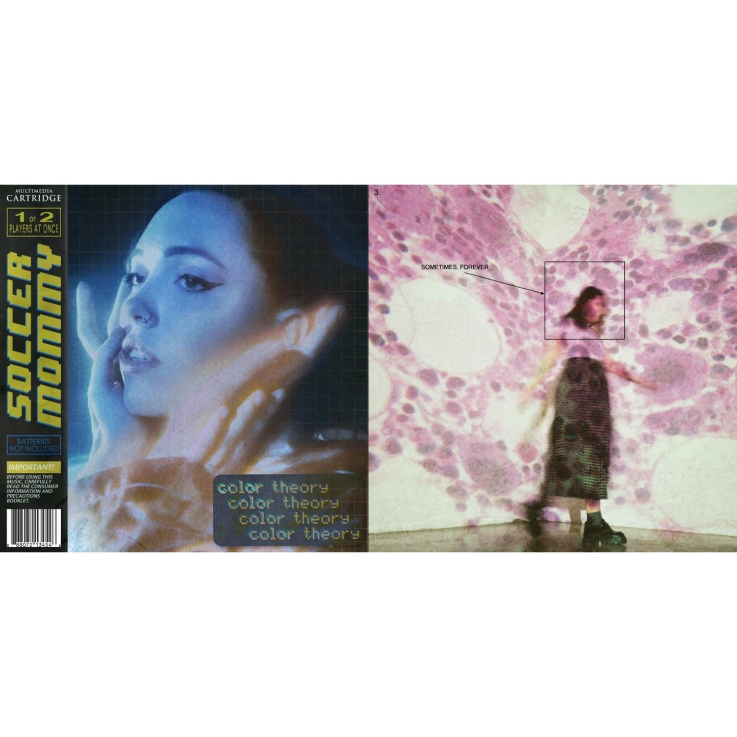 Soccer Mommy - Color Theory (Blue Smoke LP Vinyl) & Sometimes, Forever