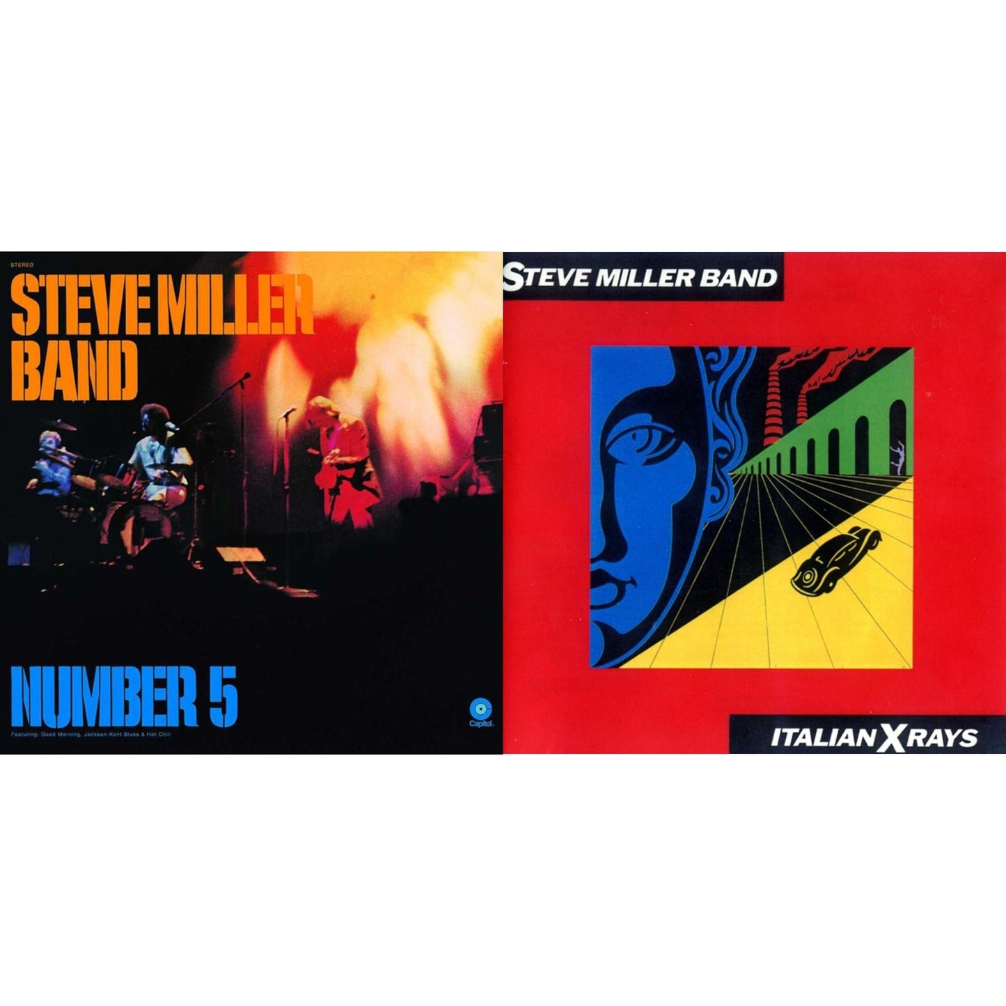 Steve Miller Band - Number 5 (Orange LP Vinyl) & Italian X Rays (180G)