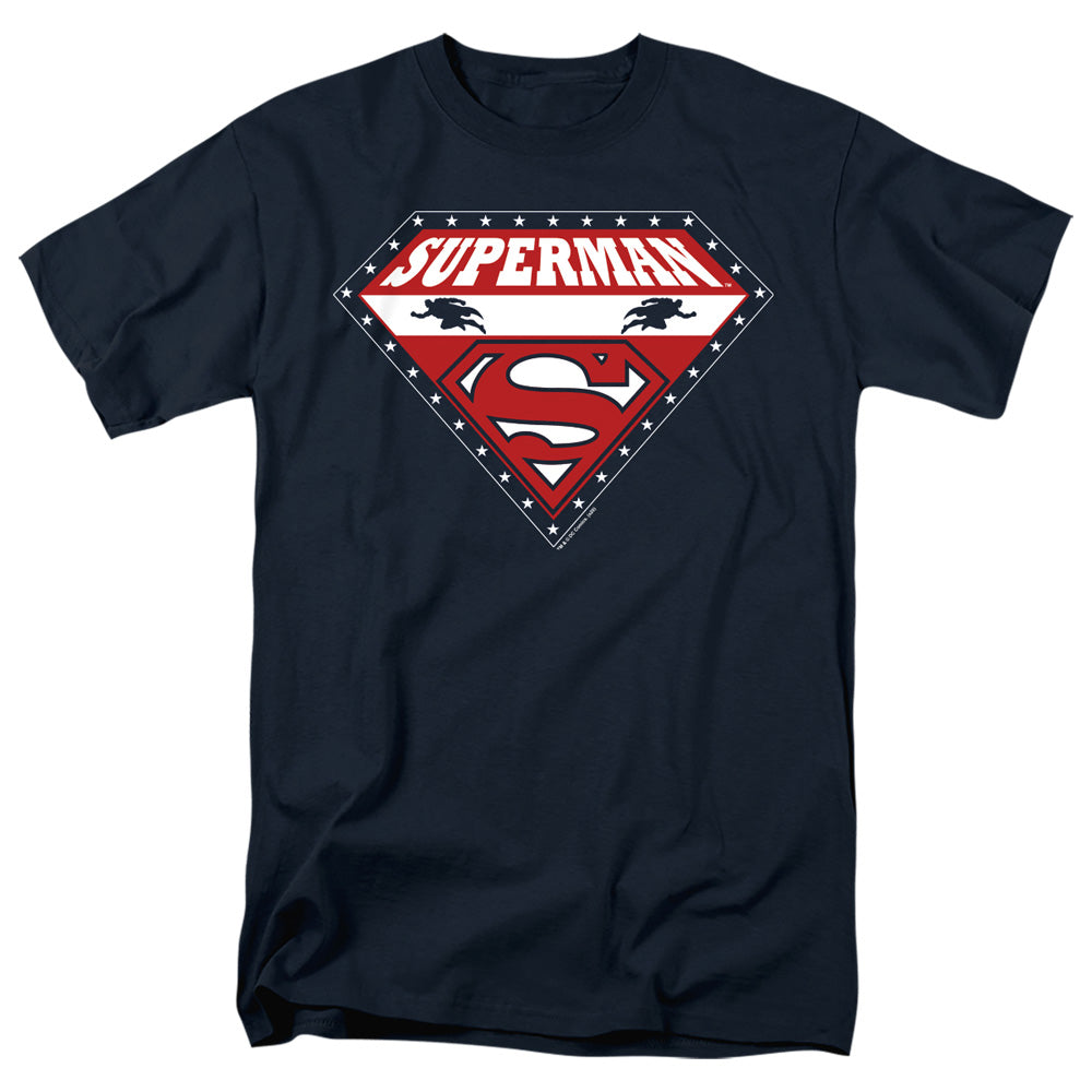 Superman Superman For President Mens T Shirt Navy Officially Licensed