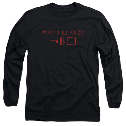 Superman Kneel Before Zod Mens Long Sleeve Shirt Black Officially Licensed