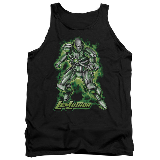 Superman Kryptonite Powered Mens Tank Top Shirt Black