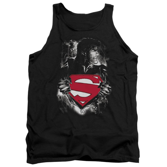 Superman Darkest Hour Mens Tank Top Shirt Black