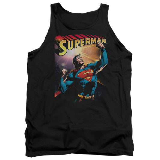 Superman Victory Mens Tank Top Shirt Black