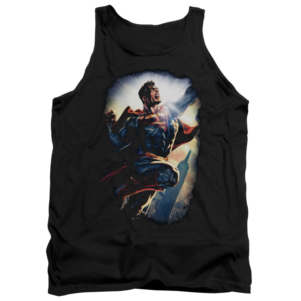 Superman Ck Superstar Mens Tank Top Shirt Black