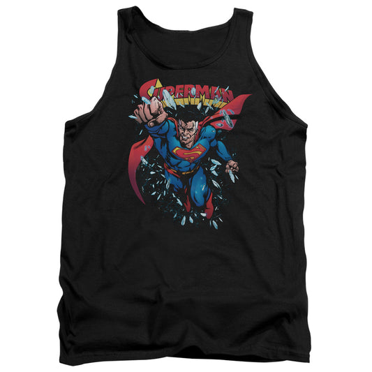 Superman Old Man Kal Mens Tank Top Shirt Black