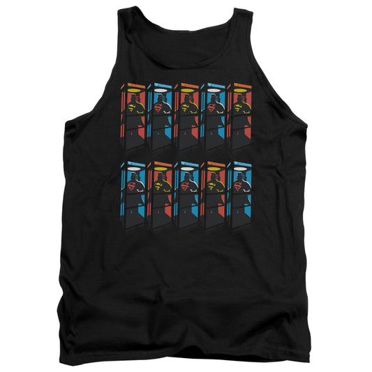 Superman Super Booths Mens Tank Top Shirt Black