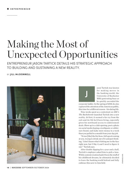 SUCCESS Magazine - September & October 2024: Shark Tank Star's Daymond John From Startups To CEOs, Achieving Success Without Burnout, Finding Your Niche, Entrepreneur Jason Tartick, Innovations & More