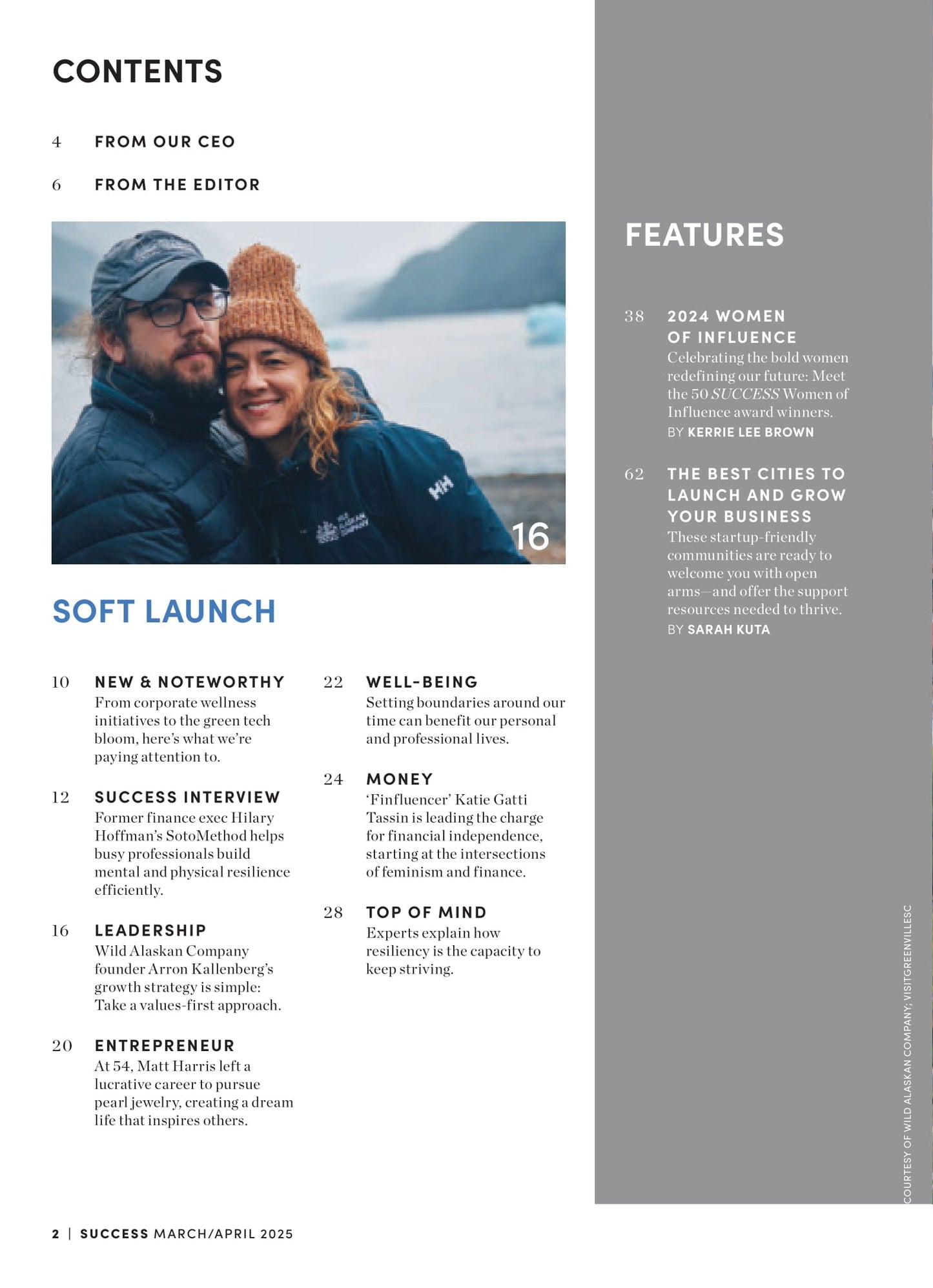 SUCCESS Magazine - March & April 2025: Mel Robbins'  Let Them Mindset, The Secret To Reclaiming Your Power, 50 Women Who Shape Our World, Setting Boundaries, Taking A Values-First Approach & More!