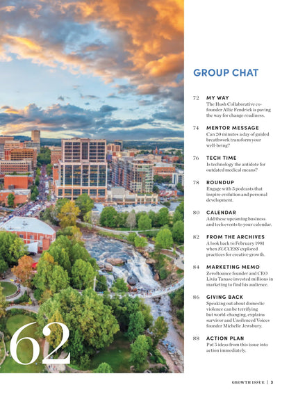 SUCCESS Magazine - March & April 2025: Mel Robbins'  Let Them Mindset, The Secret To Reclaiming Your Power, 50 Women Who Shape Our World, Setting Boundaries, Taking A Values-First Approach & More!