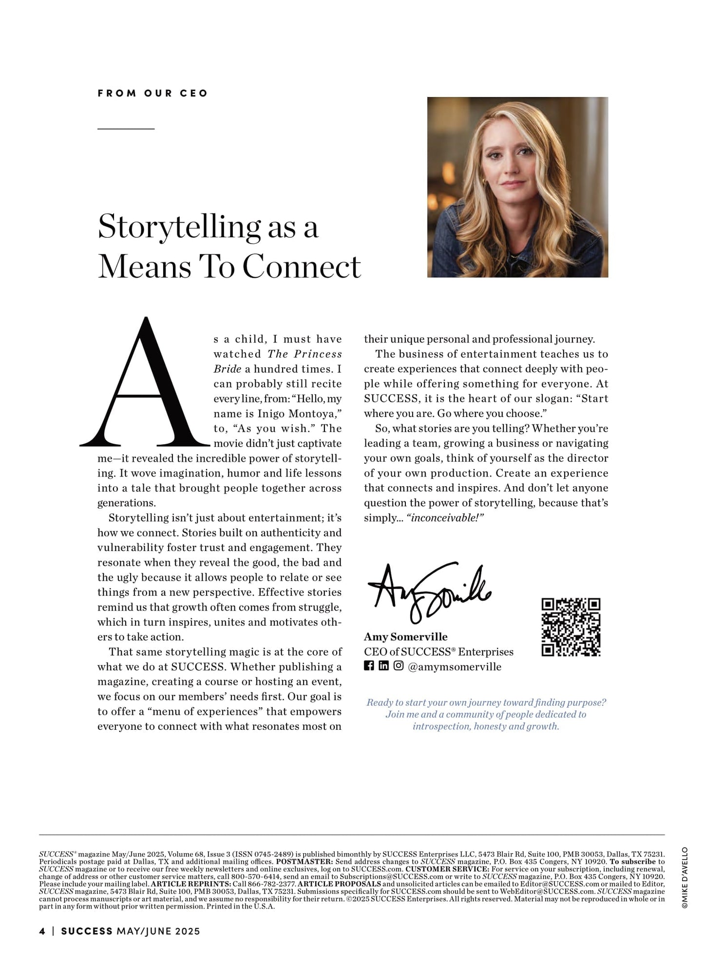 SUCCESS Magazine - May & June 2025: Nick Cannon Expands His Vision For The Future Of Entertainment, VR Storytelling, Finding Self-Confidence, Innovative Musicians, Kit Hoover Uplifting Women & More!