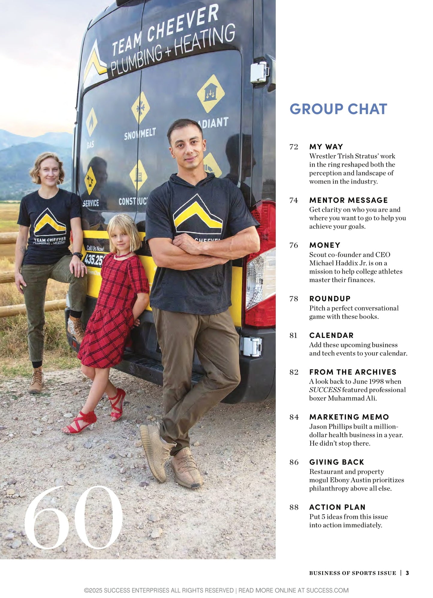 SUCCESS Magazine - July & August 2025: Tim & Demi-Leigh Tebow Challenge The Status Quo, Performance Coach Ben Newman Helps Champions Find Inner Strength, Athletes Excelling Off The Field & More!