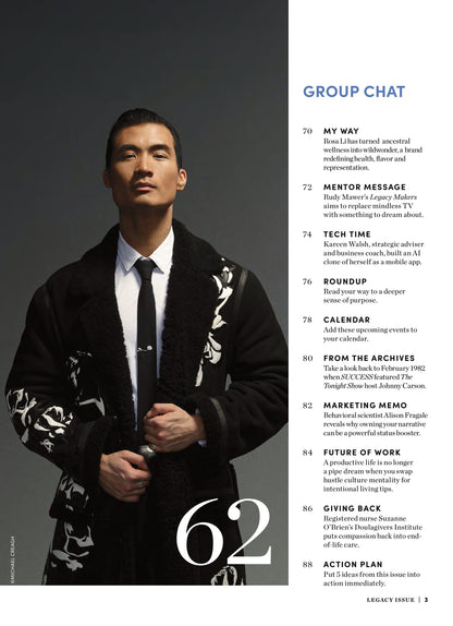 SUCCESS Magazine - November & December 2025: The Legacy Issue, Russell Brunson Building His Own Legacy Of Learning, Shelley Zalis Discusses Championing Equality, The History Of SUCCESS Magazine & More!