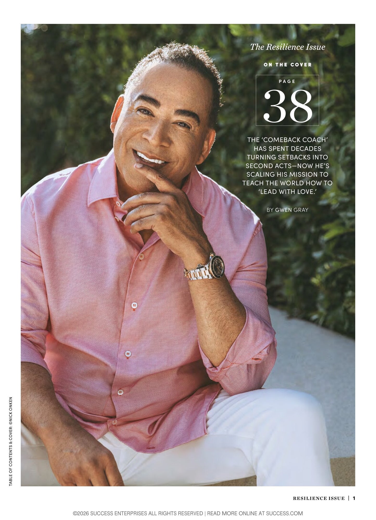 SUCCESS Magazine - May & June 2026: The Resilience Issue, Tim Storey, The Coach Behind Powerful Comebacks, Jack Osbourne's True Compass, Bruce Lee's Legacy, Oliver Stark Talks Mindset & More!