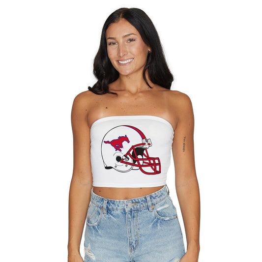 SMU Mustangs Helmet Womens Tube Top Officially Licensed