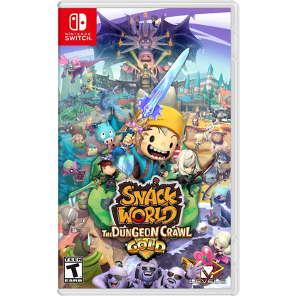 Nintendo - Snack World: The Dungeon Crawl Gold - Switch