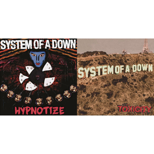System Of A Down - Toxicity (140G) & Hypnotize (140G) - LP Vinyl Bundle