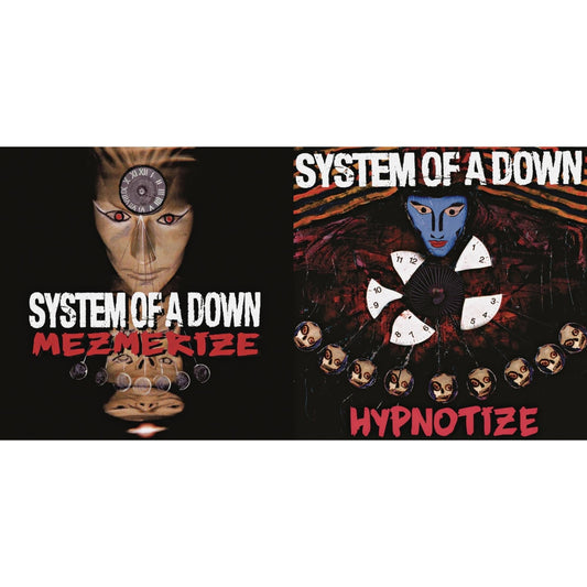 System Of A Down - Hypnotize (140G) & Mezmerize (140G) - LP Vinyl Bundle