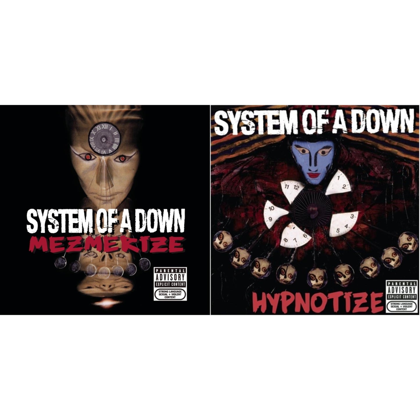 System Of A Down - Mezmerize & Hypnotize - CD Bundle