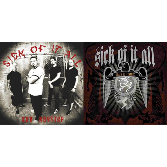 Sick Of It All - Nonstop (Red LP Vinyl) & Death To Tyrants