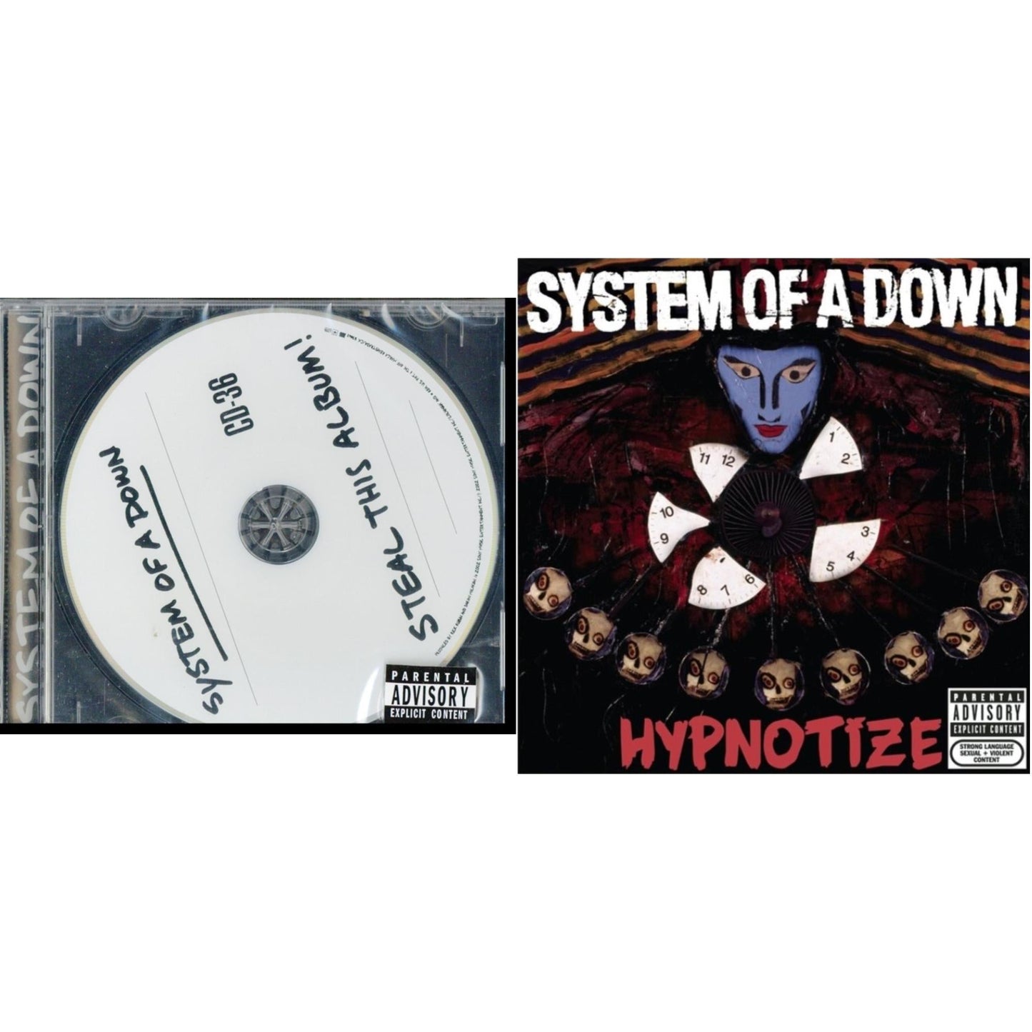 System Of A Down - Steal This Album & Hypnotize - CD Bundle