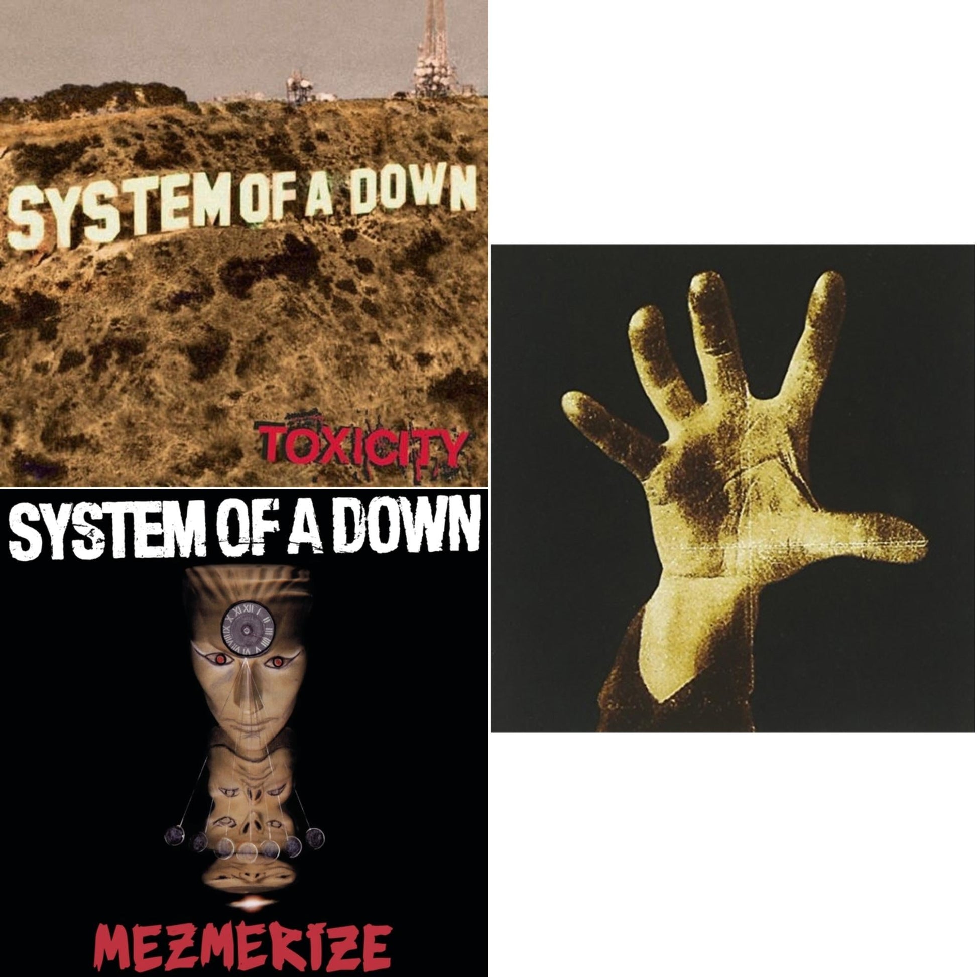 System Of A Down - Toxicity & Mezmerize & System Of A Down - CD Bundle