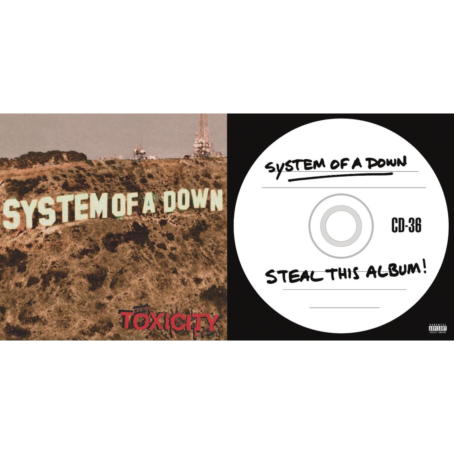 System Of A Down - Toxicity (140G) & Steal This Album! (2LP/140G)