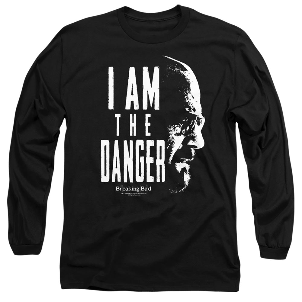 Breaking Bad The Danger Mens Long Sleeve Shirt Black Officially Licensed