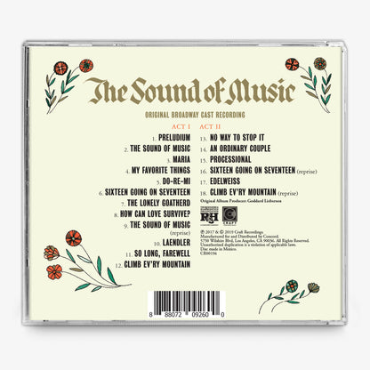 The Sound of Music: Original Broadway Cast Recording (CD) Music CD
