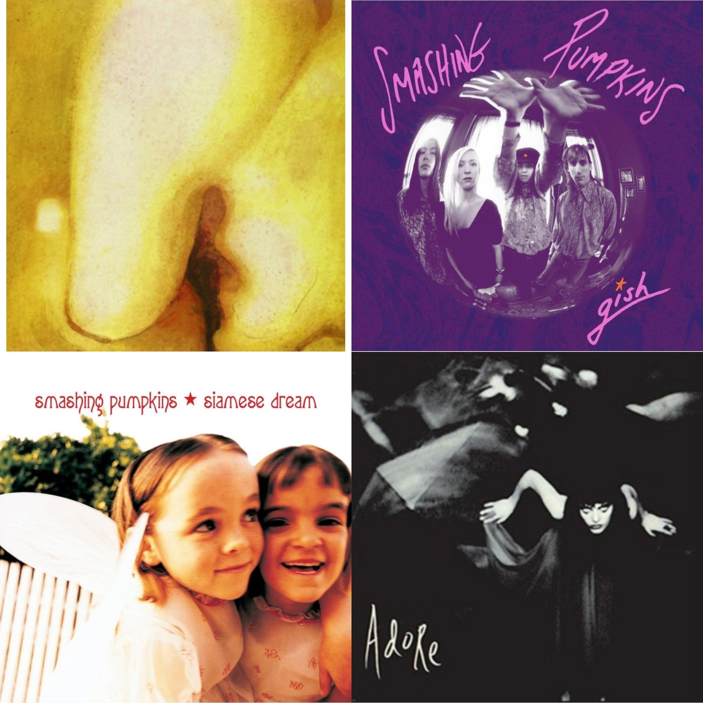 Smashing Pumpkins - Pisces Iscariot & Gish & Siamese Dream (180G/2LP) & Adore (2LP)